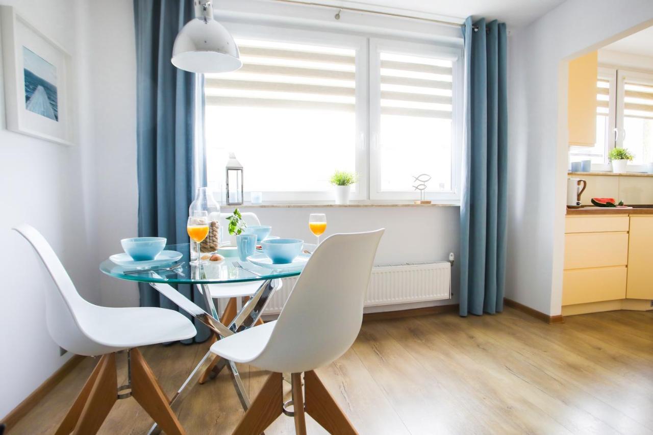 Apartament Blekitno Na Bialym Władysławowo Eksteriør billede
