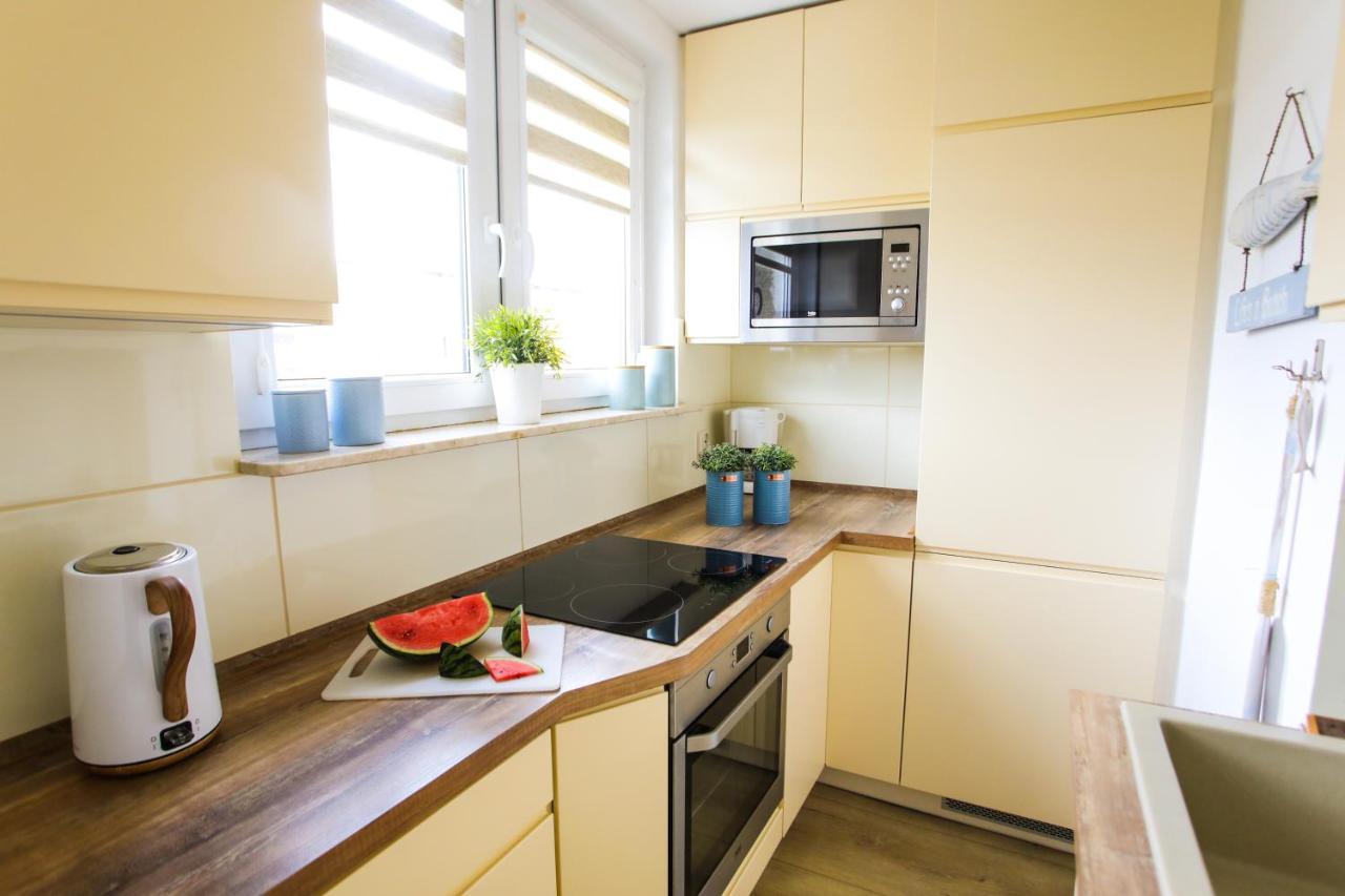 Apartament Blekitno Na Bialym Władysławowo Eksteriør billede